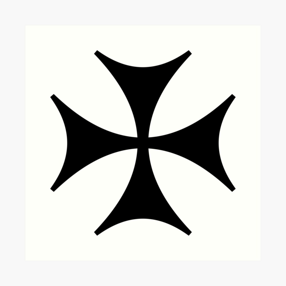 Bolnisi cross, Maltese cross, aps,840x830,small,transparent-pad