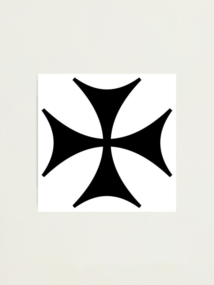 Alternate view of Bolnisi cross, Maltese cross Photographic Print
