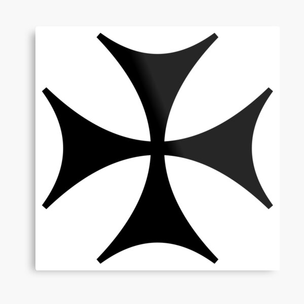 Bolnisi cross, Maltese cross Metal Print