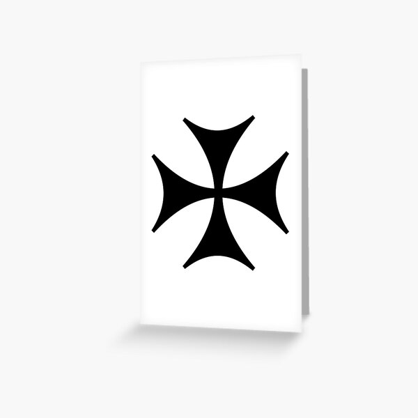 Bolnisi cross, Maltese cross Greeting Card