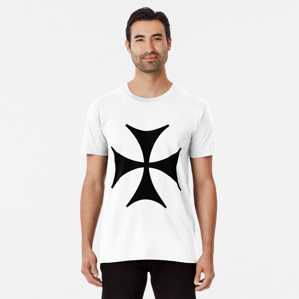 Bolnisi cross, Maltese cross, ssrco,mens_premium_t_shirt,mens