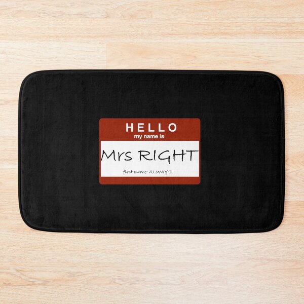 Item preview, Mrs Right designed and sold by Jayson Gaskell Photography.