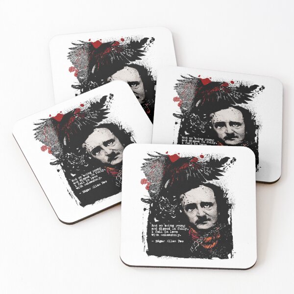 Item preview, Alan Poe Melancholy The Raven Nevermore Gift designed and sold by kolbasound.