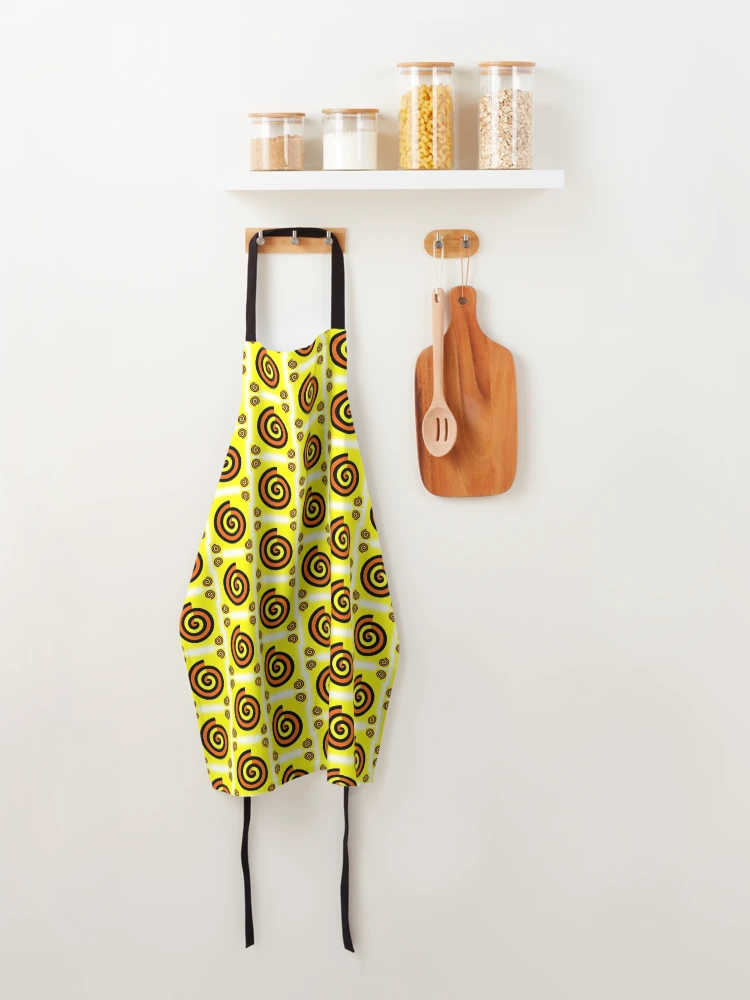 Thumbnail 4 of 6, Apron, Geometric Pattern Design 00 designed and sold by Patternsdesign.