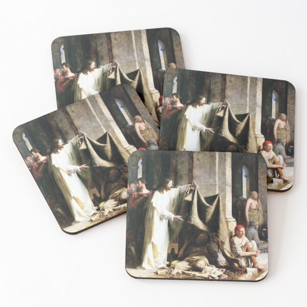 Item preview, Christ Healing The Sick At The Pool Of Bethesda designed and sold by BritishYank.