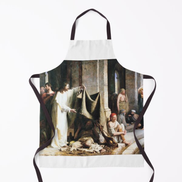 Item preview, Christ Healing The Sick At The Pool Of Bethesda designed and sold by BritishYank.