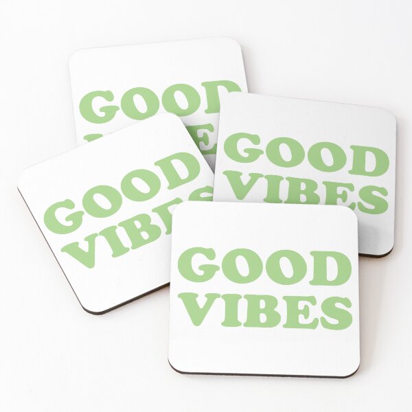 Item preview, Green Good Vibes Sticker designed and sold by hacetalor.