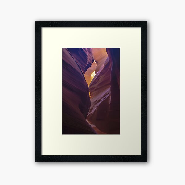 Light At The End OF The Tunnel Framed Art Print