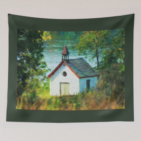 Item preview, Riverside Chapel designed and sold by Finding Fortuity.
