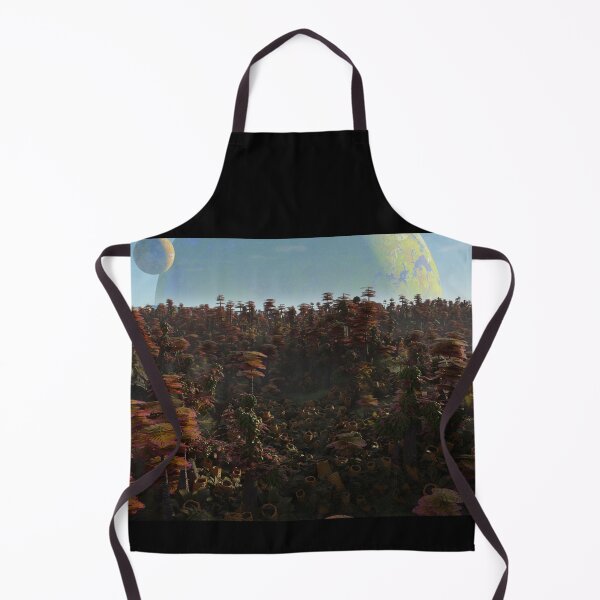 Item preview, alien planet landscape, beautiful exotic forest on a distant world designed and sold by DottedYeti.