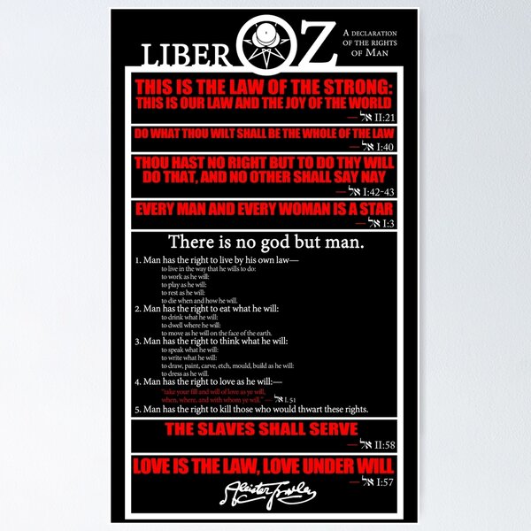 Item preview, Liber OZ designed and sold by IAO131.