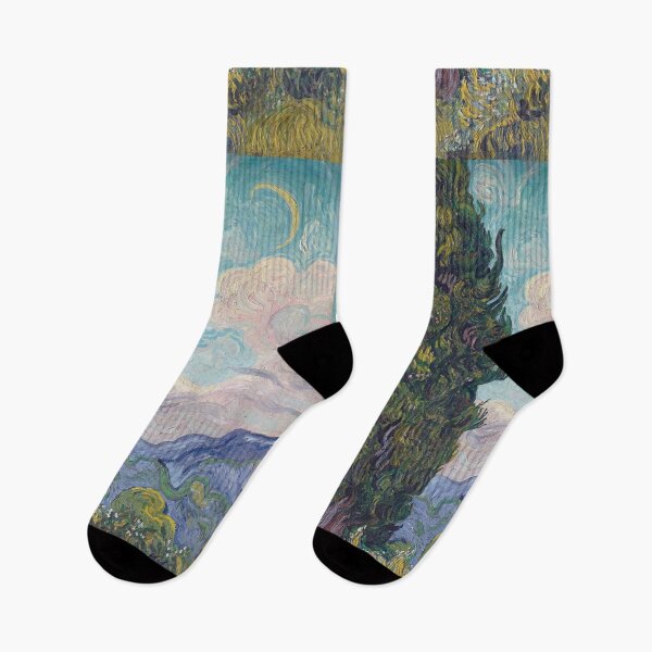Item preview, Vincent Van Gogh - Cypresses designed and sold by vakashop.