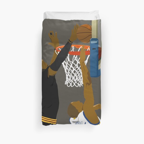 OH, BLOCKED BY JAMES Duvet Cover