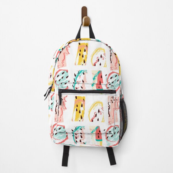 Item preview, Watermelon hand drawn geometry pattern designed and sold by HelgaScand.
