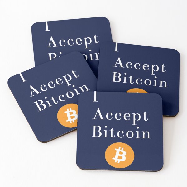 Item preview, I accept Bitcoin designed and sold by Bouzdesigns.