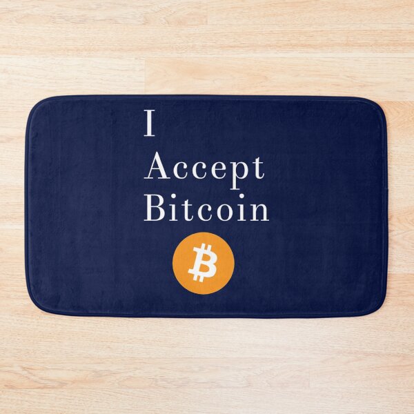 Item preview, I accept Bitcoin designed and sold by Bouzdesigns.