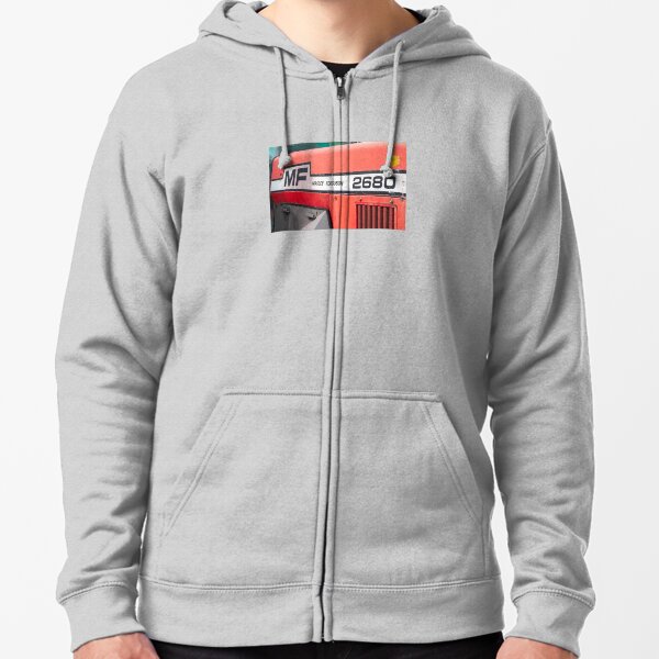 Farmer Tractor Massey Ferguson Contraste Sudadera Con Capucha De Cultivo Farmer Tractor Massey Ferguson Contraste Sudadera Con Capucha De Cultivo