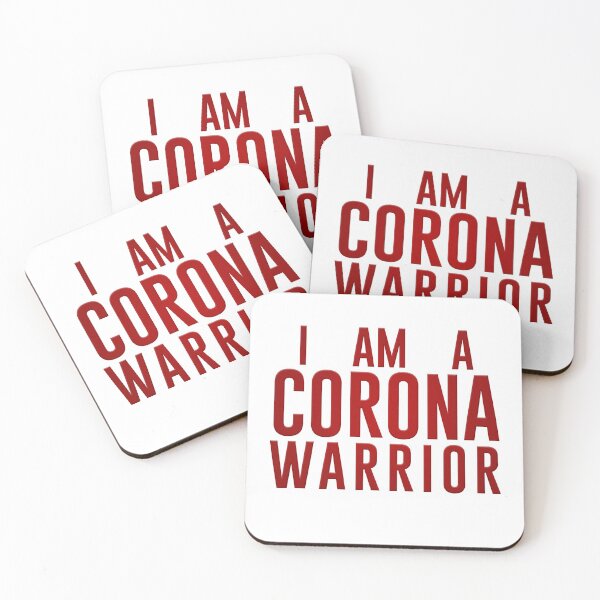 Item preview,  I am a corona warrior red designed and sold by bhavyaarts.