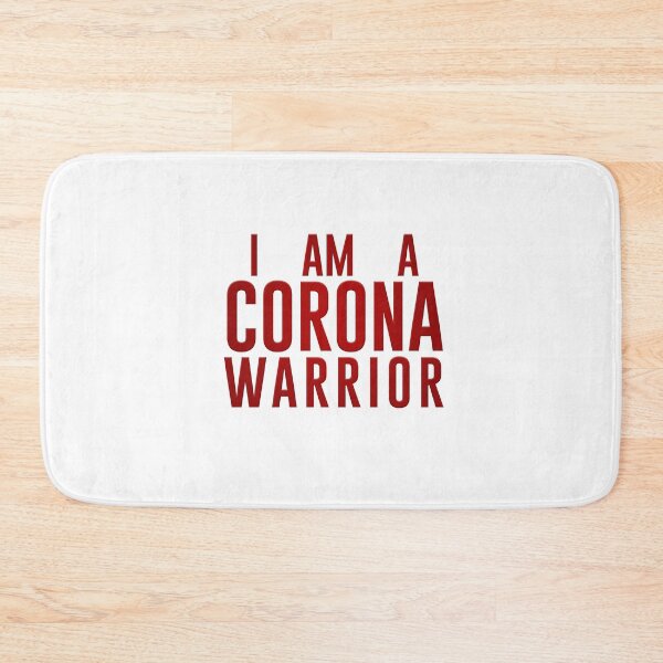 Item preview,  I am a corona warrior red designed and sold by bhavyaarts.