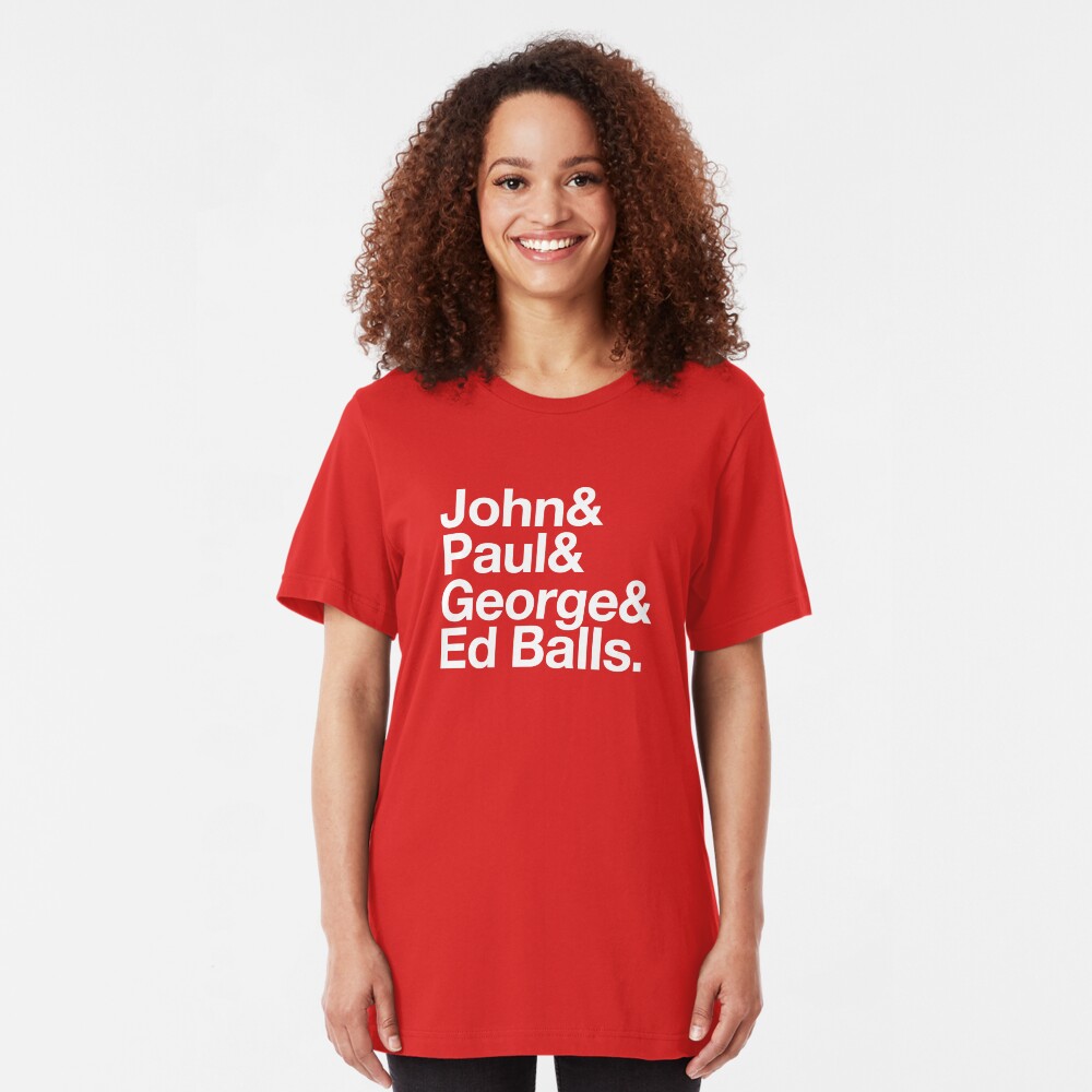 Ed Balls Slim Fit T-Shirt