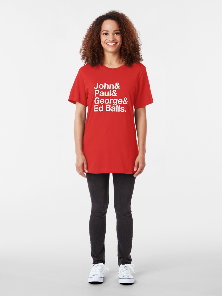 Alternate view of Ed Balls Slim Fit T-Shirt