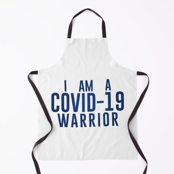Item preview, I am a corona warrior blue designed and sold by bhavyaarts.