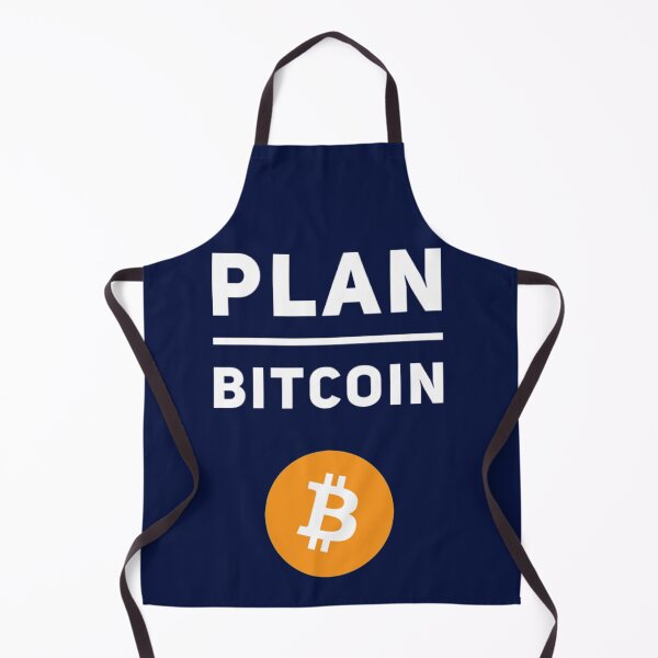 Item preview, Plan Bitcoin (white text) designed and sold by Bouzdesigns.