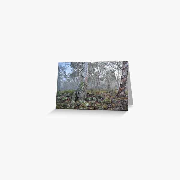One Foggy Morning Greeting Card