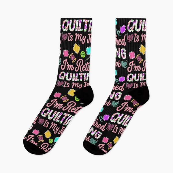 Item preview, I'm Retired Quilting Is My Job Retirement Gift designed and sold by haselshirt.