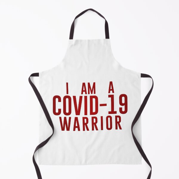 Item preview, Copy of I am a COVID-19 warrior red designed and sold by bhavyaarts.