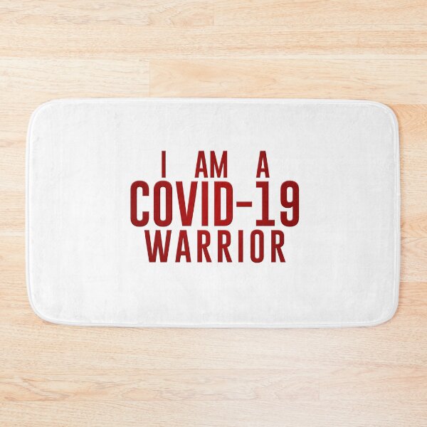 Item preview, Copy of I am a COVID-19 warrior red designed and sold by bhavyaarts.