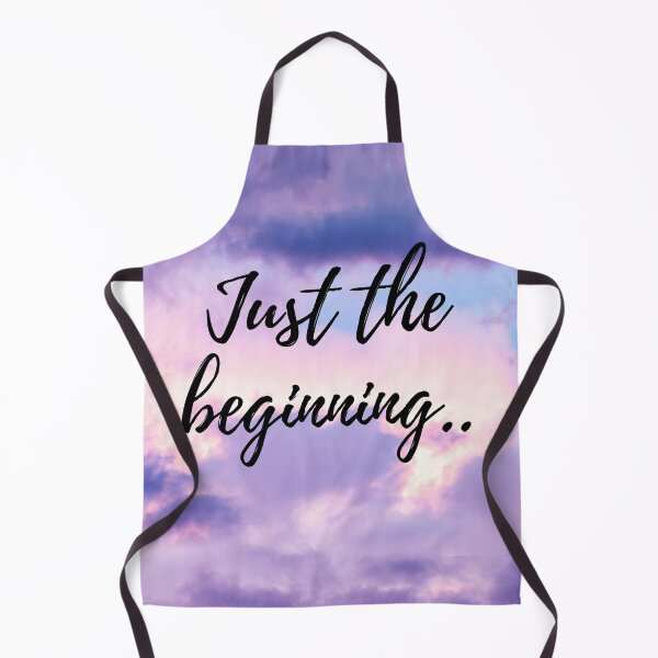 Item preview, Just the beginning.. Inspirational Purple Cloud Design. designed and sold by cgroenewald.