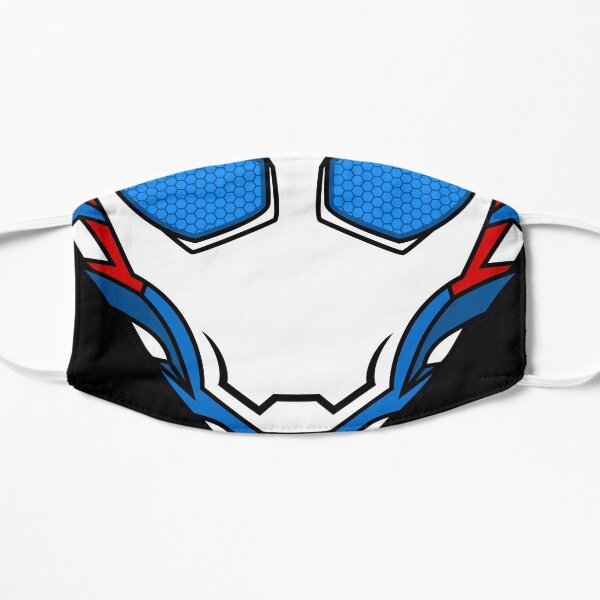 Heroes Rider Vulcan Shooting Wolf Flat Mask