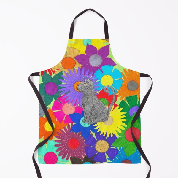 Item preview, Floral Cat designed and sold by The Rage Garden.
