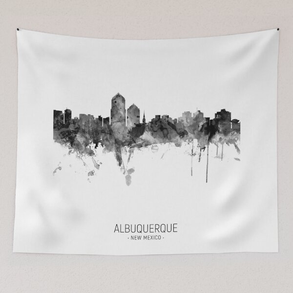 Item preview, Albuquerque New Mexico Skyline designed and sold by ArtPrints.