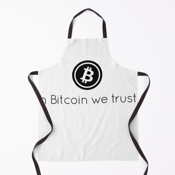 Item preview, In Bitcoin we trust. designed and sold by Bouzdesigns.