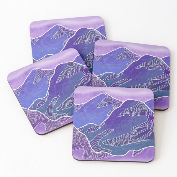 Item preview, Evening Mountains designed and sold by Dori Sparrow.