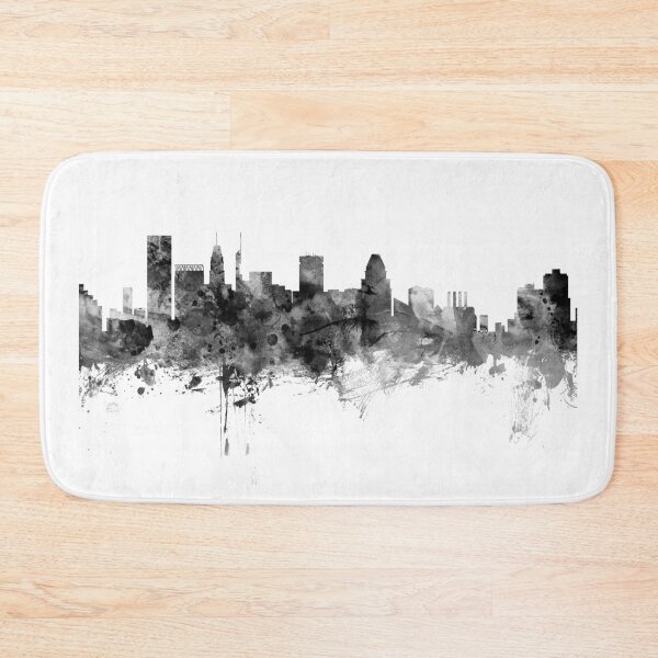 Item preview, Baltimore Maryland Skyline designed and sold by ArtPrints.