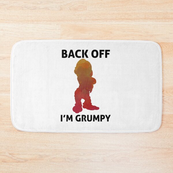 Item preview, Back off I'm Grumpy Inspired Silhouette designed and sold by ShadowsInspired.