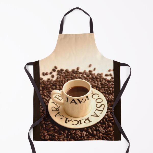 Item preview, Barista Cup of Coffee and Costa Rica Arabica Beans designed and sold by HotHibiscus.