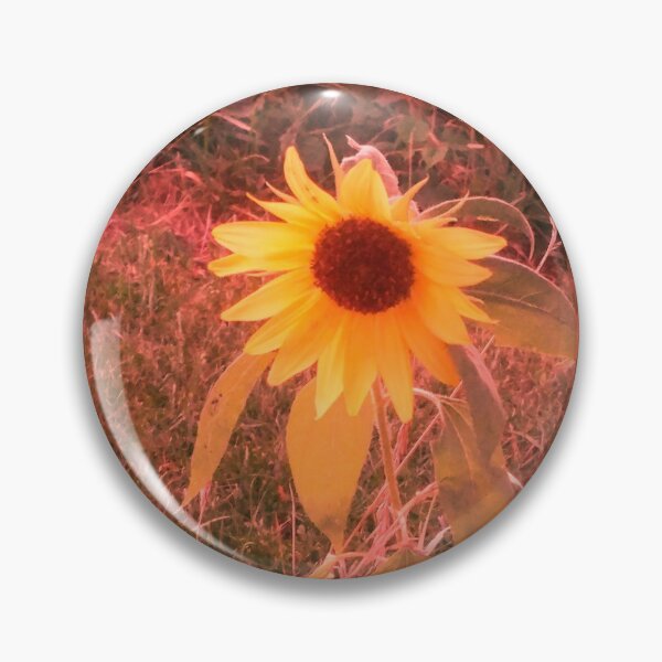 Item preview, Red Tinted Sunflower designed and sold by The Rage Garden.