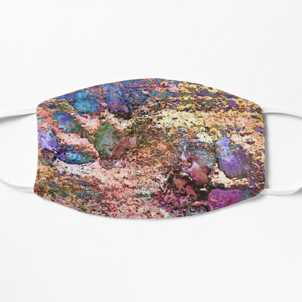 Paw Prints Pretty Pastels Mask