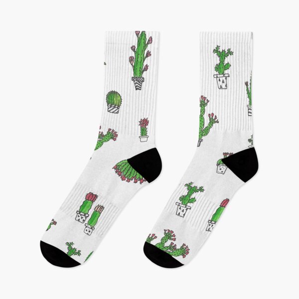 Item preview, Cacti and succulents scandinavian pattern. Hand drawn design designed and sold by HelgaScand.