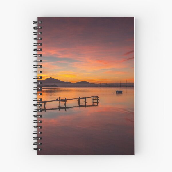 Item preview, Small Pier at Sunrise designed and sold by PollensaWallArt.