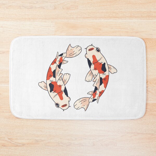 Item preview, Two koi carps swimming in a circle designed and sold by lsvds.