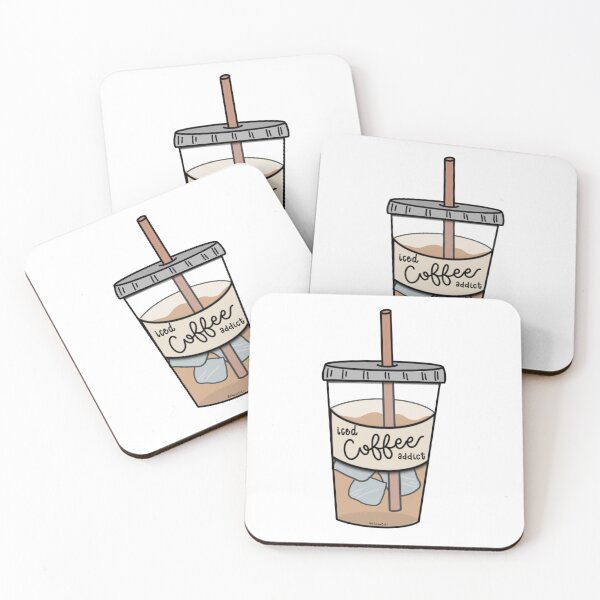 Item preview, iced coffee addict designed and sold by yhuman.