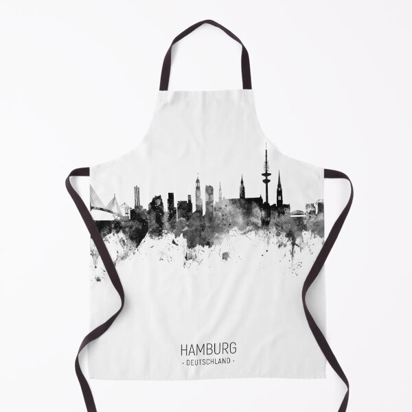 Artikelvorschau, Hamburg Germany Skyline entworfen und verkauft von ArtPrints.
