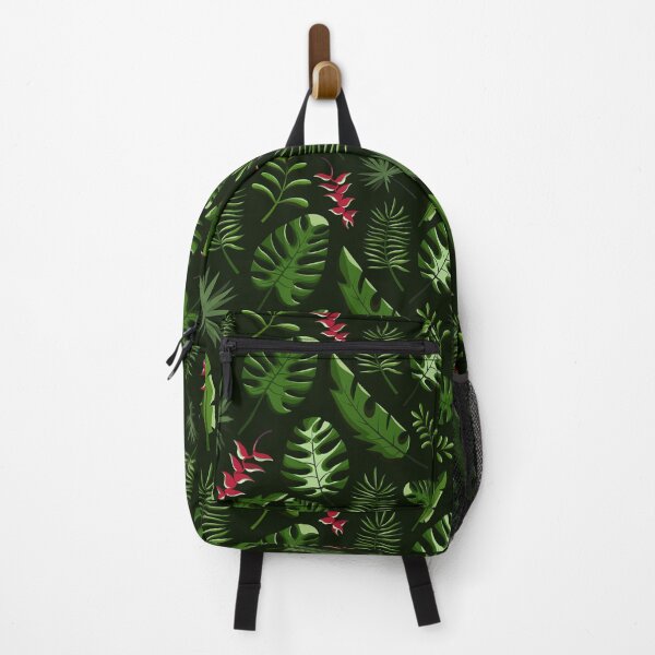 Item preview, Tropical palm leaves summer pattern designed and sold by HelgaScand.