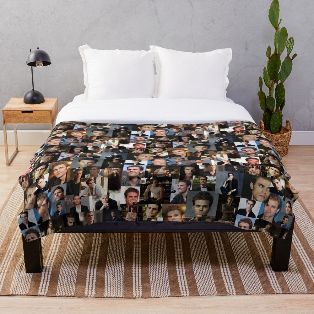 "paul wesley" Throw Blanket for Sale by dovetastic123 Redbubble