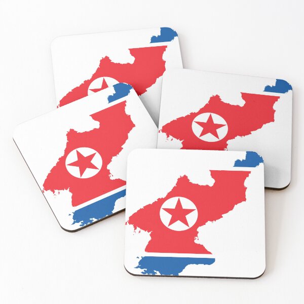 Item preview, North Korean Flag - Map, DPRK designed and sold by radpidgeons.